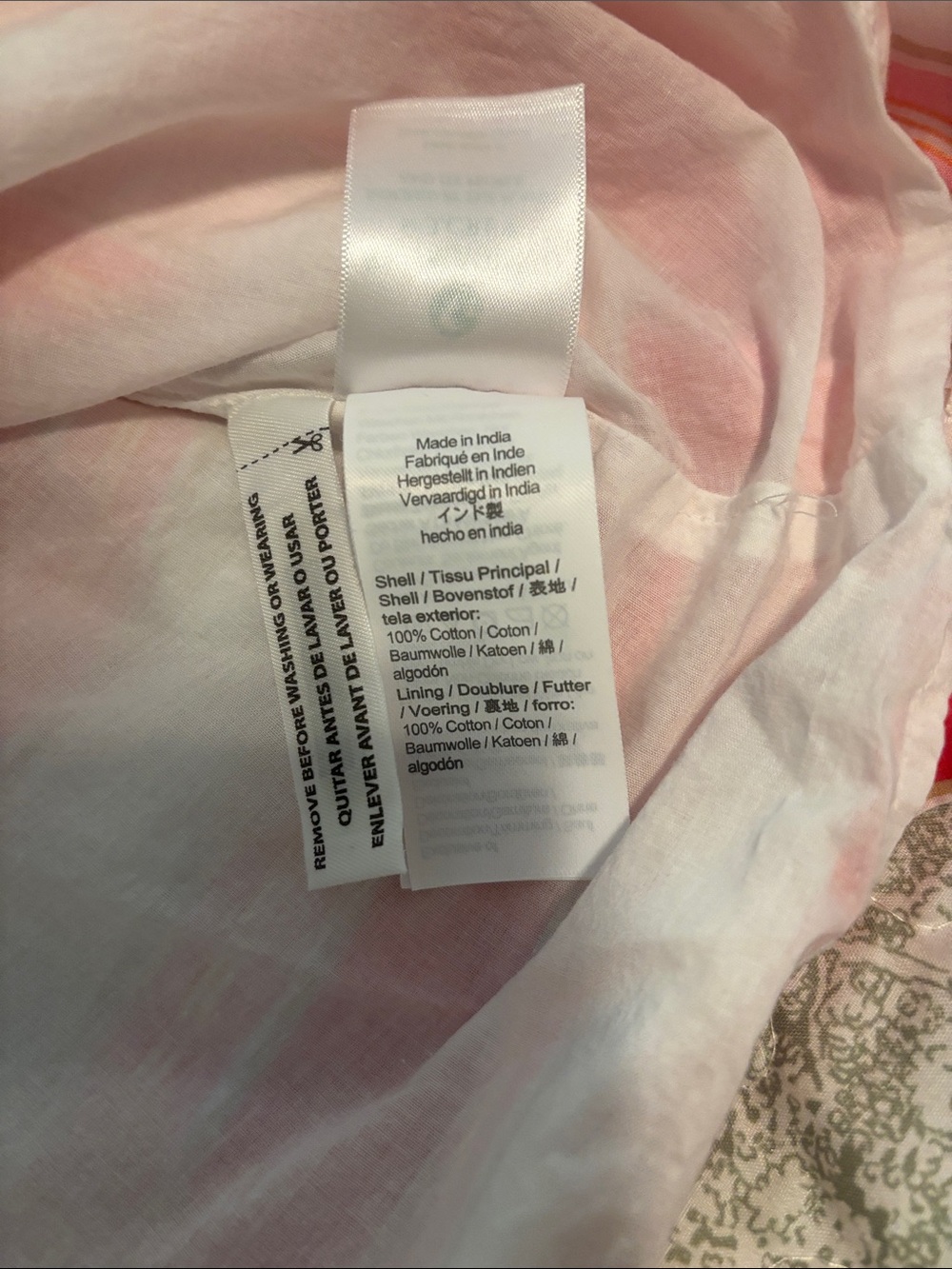 J. Crew sz 4 Pink & White Striped Sundress ruffle straps flounce hem sundress - Picture 13 of 15